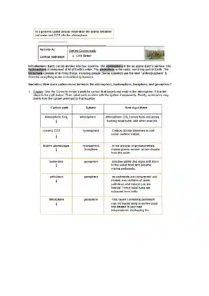 Hunter McCarty Carbon Cycle Gizmo 2021 Bio