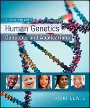 Cover of Human Genetics by Ricki Lewis