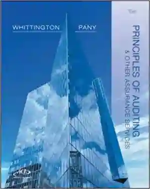 Cover of Principles Of Auditing And Other Assurance Services by Ray Whittington, Kurt Pany