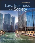 Law, Business And Society by Tony McAdams, Kiren Dosanjh Zucker, Kristofer Neslund, Kari Smoker - Image 1