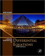 A Modern Introduction To Differential Equations by Henry J. Ricardo - Image 1