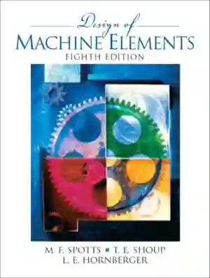 Cover of Design Of Machine Elements by Merhyle F. Spotts Terry E. Shoup, Lee E. Hornberger