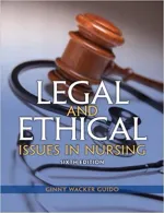 Legal And Ethical Issues In Nursing by Ginny Guido - Image 1