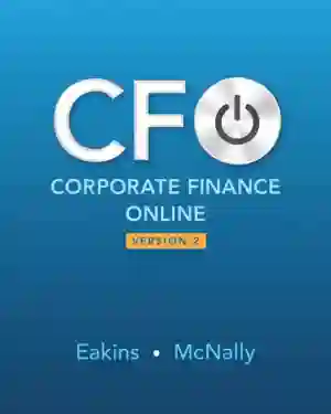 Cover of Corporate Finance by Stanley Eakins, William McNally