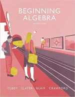 Beginning Algebra by John Tobey, Jeffrey Slater, Jenny Crawford, Jamie Blair - Image 1