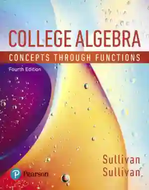 Cover of College Algebra: Concepts Through Functions by Michael Sullivan