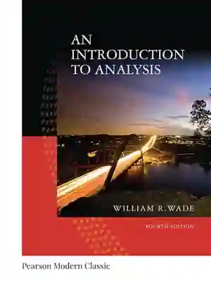 Cover of An Introduction To Analysis by William Wade