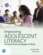 Improving Adolescent Literacy: Content Area Strategies At Work by Douglas Fisher, Nancy Frey - Image 1