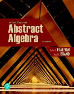 First Course In Abstract Algebra, A by John B. Fraleigh, Neal Brand - Image 1