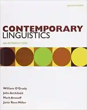 Cover of Contemporary Linguistic Analysis: An Introduction by William O'Grady, John Archibald, Mark Aronoff, Janie Rees-Miller