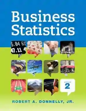 Cover of Business Statistics by Robert A. Donnelly