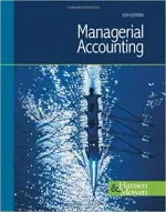Managerial Accounting by Don R. Hansen, Maryanne M. Mowen - Image 1
