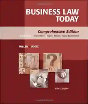 Cover of Business Law Today by Roger LeRoy Miller, Gaylord A. Jentz