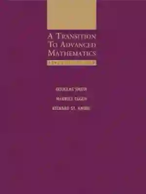 Cover of A Transition To Advanced Mathematics by Douglas Smith, Maurice Eggen, Richard St. Andre