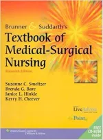 Brunner And Suddarth's Textbook Of Medical Surgical Nursing by Suzanne C. Smeltzer, Brenda G. Bare, Janice L. Hinkle, Kerry H. Cheever - Image 1
