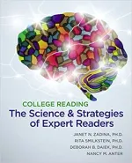 College Reading : The Science And Strategies Of Expert Readers by Janet N Zadina - Image 1