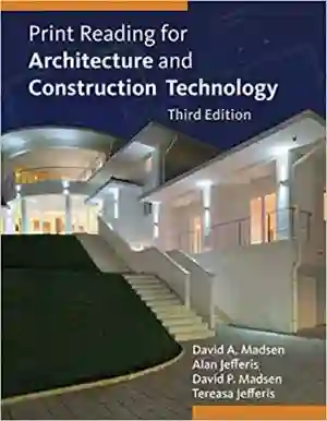 Cover of Print Reading For Architecture And Construction Technology by David A. Madsen, Alan Jefferis, David P. Madsen, Tereasa Jefferis