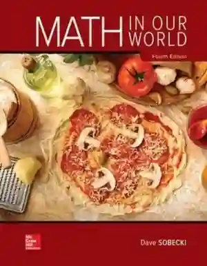 Cover of Math In Our World by David Sobecki, Allan G. Bluman