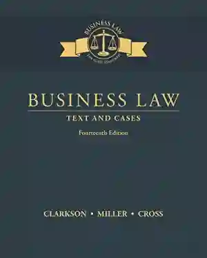 Cover of Business Law: Text And Summarized Cases by Roger LeRoy Miller, Frank B. Cross