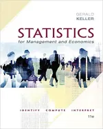 Statistics For Management And Economics by Gerald Keller, Brian Warrack - Image 1