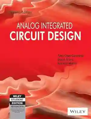 Cover of Analog Integrated Circuit Design by Kenneth Martin, Tony Chan Carusone, David Johns