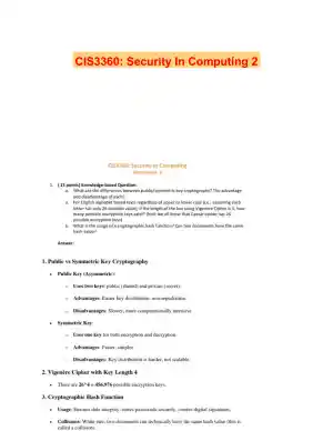 CIS3360: Security In Computing 2