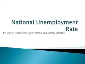 National Unemployment Rate