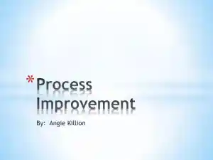 Process Improvement