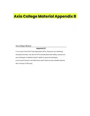 Axia College Material Appendix B