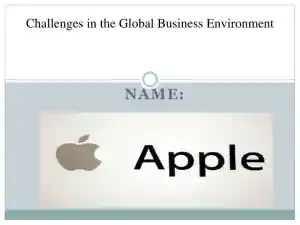 Challenges In The Global Business Environment