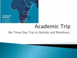 Academic Trip - My Three Day Trip To Nairobi And Mombasa