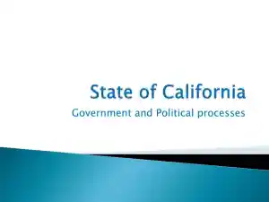 State Of California - Government And Political Processes
