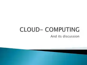 Cloud- Computing - And Its Discussion