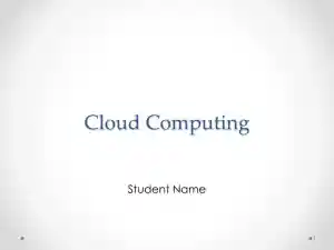 Cloud Computing For Market Advantage