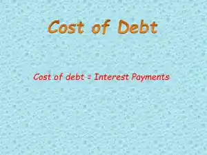 Cost Of Debt