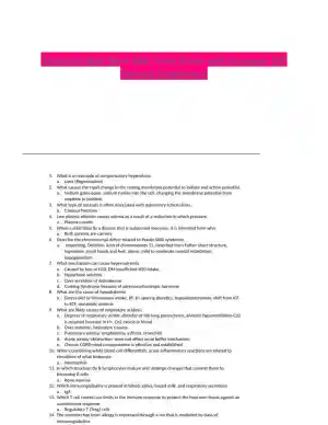 Maternal New Born Mid Term Exam with Answers (59 Solved Questions)