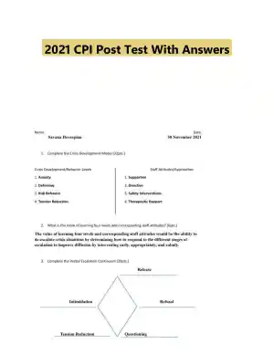 2021 CPI Post Test With Answers (7 Solved Questions)