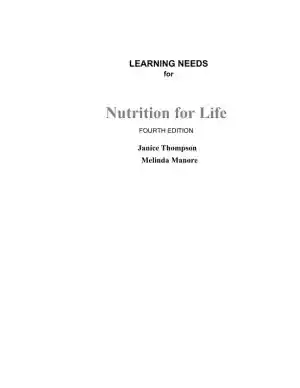 Revision Notes for Nutrition for Life, 4th Edition