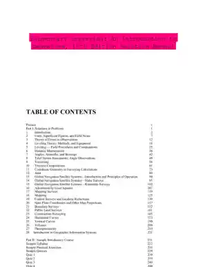 Elementary Surveying: An Introduction to Geomatics, 15th Edition Solution Manual