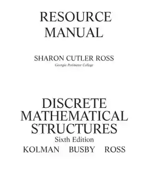 Discrete Mathematical Structures (Classic Version), 6th Edition Solution Manual