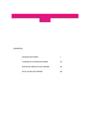 Test Bank For Essentials of College Algebra, 12th Edition