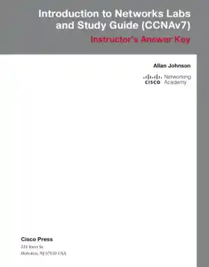 Solution Manual for Introduction to Networks Labs and Study Guide (CCNAv7)
