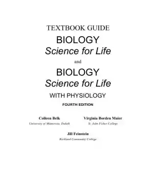 Solution Manual for Biology Science for Life, 4th Edition