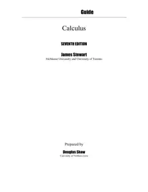 Multivariable Calculus, 7th Edition Solution Manual