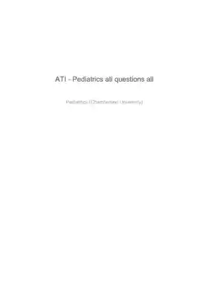 2022 ATI Leadership Proctored Exam with Answers (356 Solved Questions)