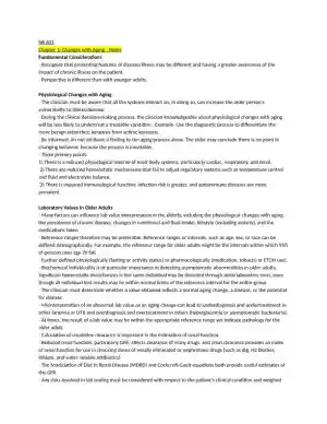 NR601 Clinical Analysis Midterm Exam Study Guide With Answers (14 Solved Questions)