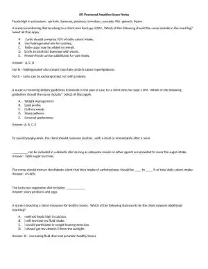 2023 ATI RN Proctored Exam with Answers (115 Solved Questions)