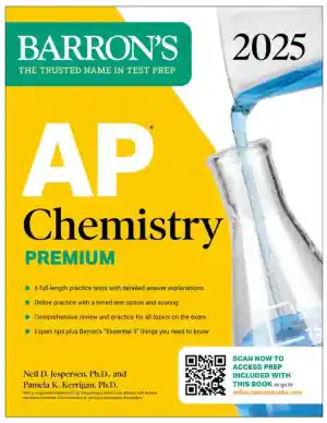 AP Chemistry Premium, 2025: Prep Book with 6 Practice Tests + Comprehensive Review (2025)