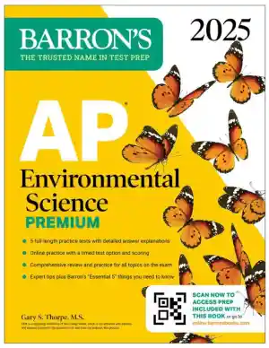 AP Environmental Science Premium, 2025: 5 Practice Tests + Comprehensive Review (2025)