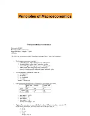 Principles of Macroeconomics